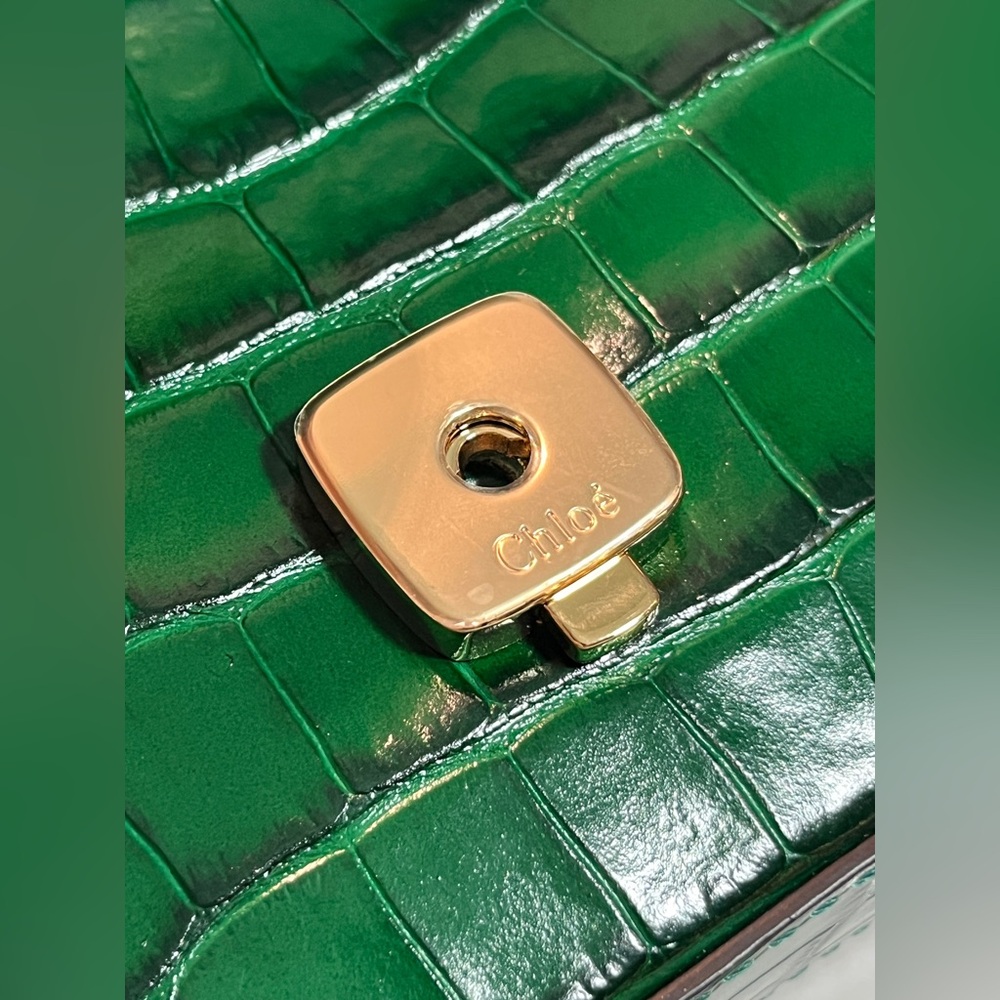 CHLOE MINI C GRREN BAG - Picture 7 of 7